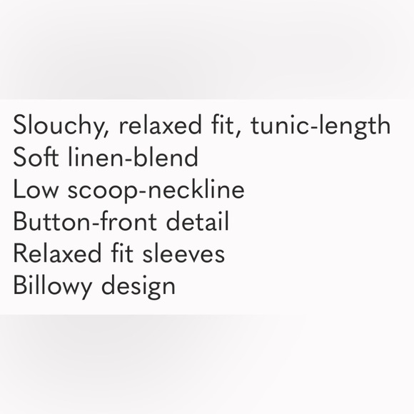 NWT. Free People Est What A Statement Tunic. Size XS. Oversized P2P 20” (fit M) - Picture 9 of 9